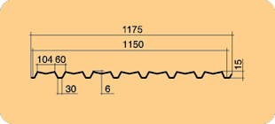 Профнастил С15 А,Б,В 0,4 мм ТУ Профнастил С15 А,Б,В 0,4 мм ТУ