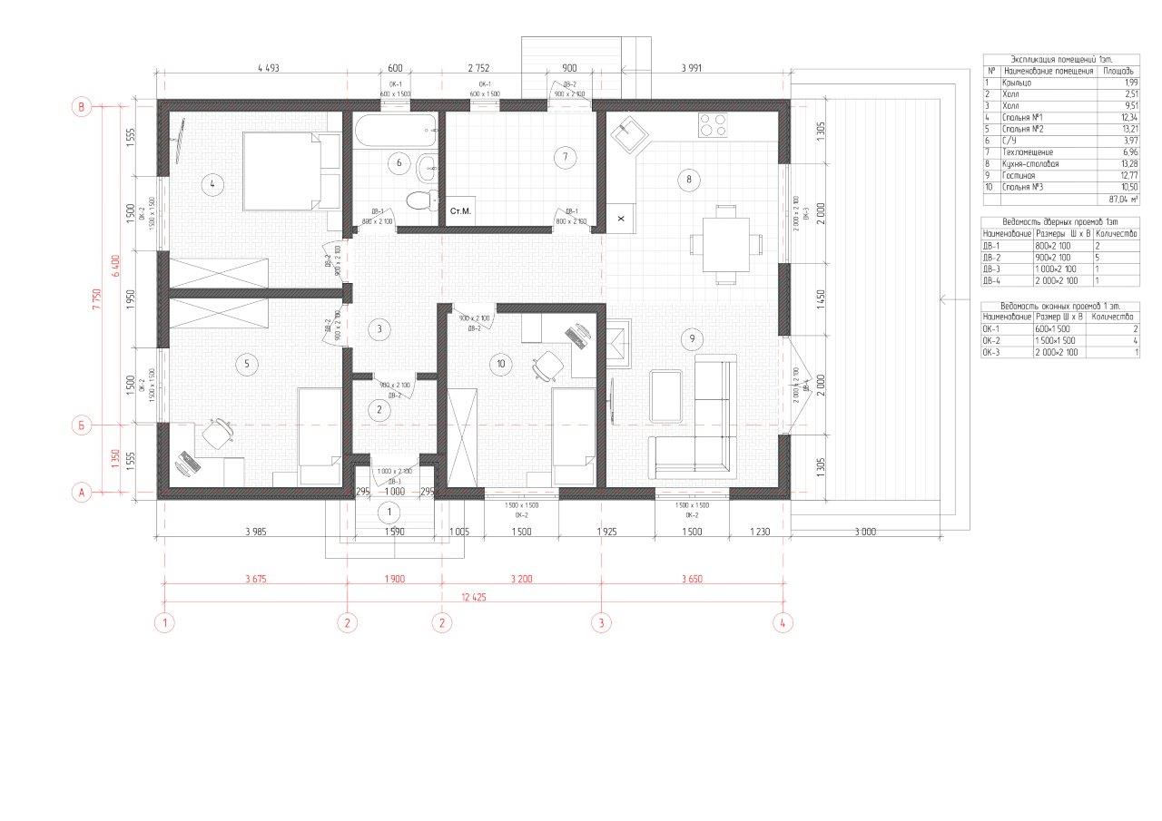 Сканди 100 м² Сканди 100 м²